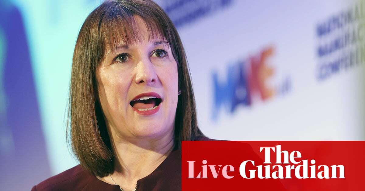 Minister says welfare budget ‘unsustainable’ amid reports Reeves has earmarked billions in cuts – UK politics live