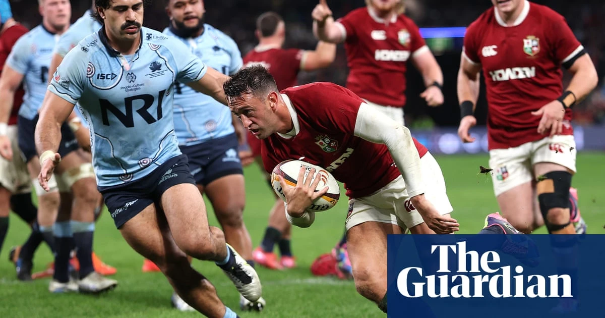 Alex Mitchell helps error-prone Lions edge past gritty NSW Waratahs