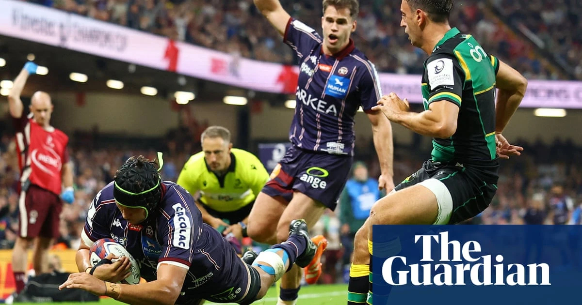 Northampton heartbreak as Penaud inspires Bordeaux to Champions Cup glory
