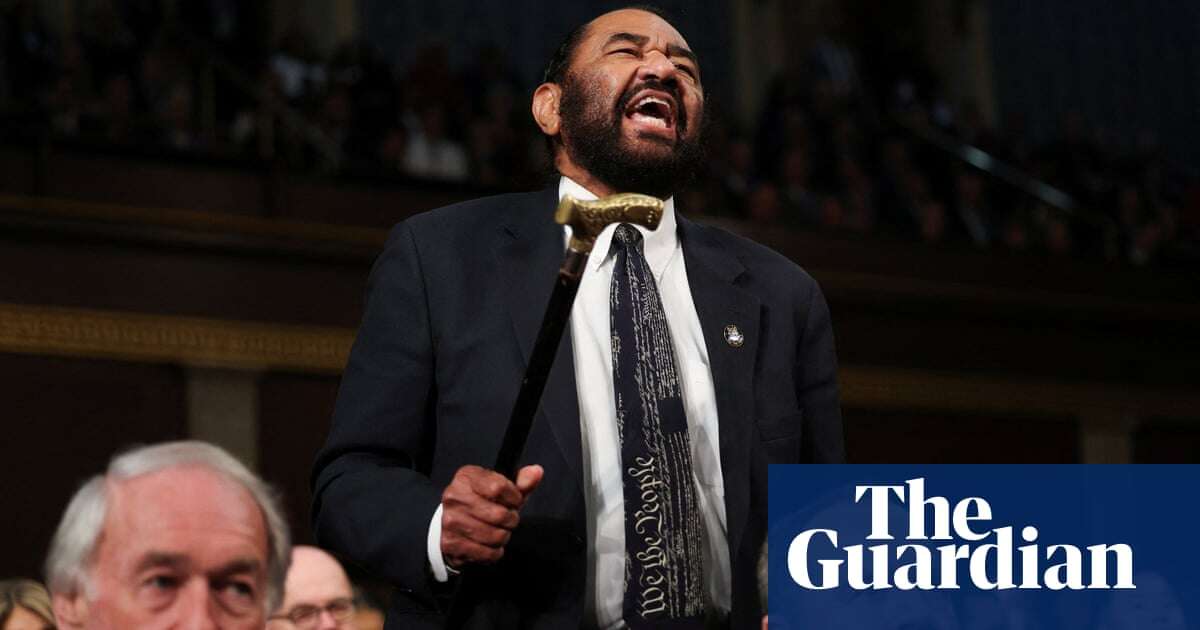 Congressman Al Green removed from Trump address after heckling president