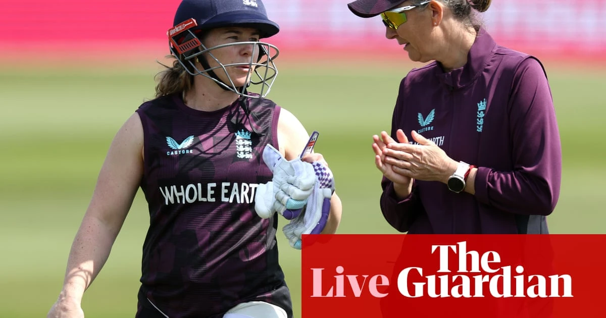 England v West Indies: second women’s T20 international – live