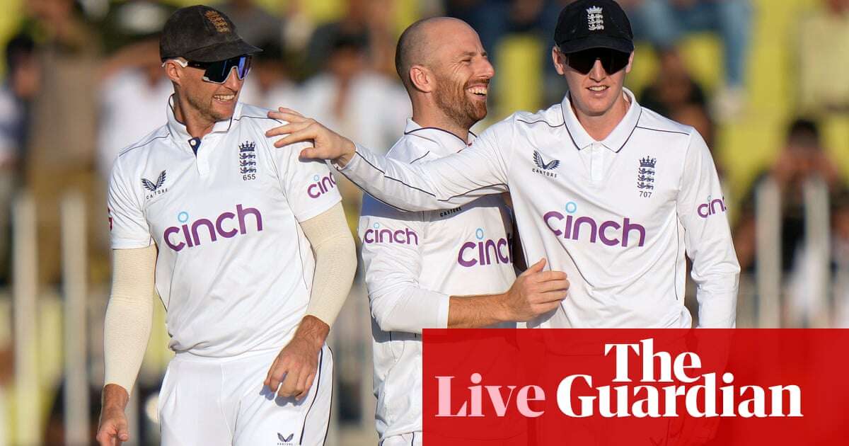 Pakistan v England: third men’s cricket Test, day two – live