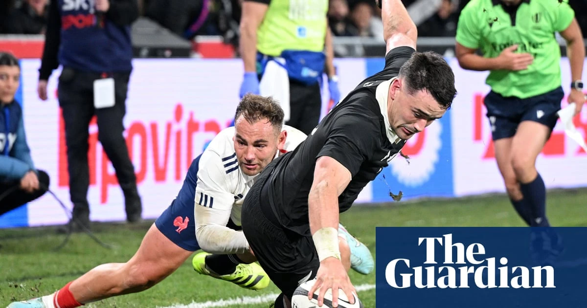 All Blacks hold off depleted France in thriller and Wales slump again in Japan