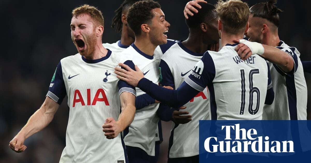 Spurs pass test of nerve to give fans hope of a more prosperous future | David Hytner