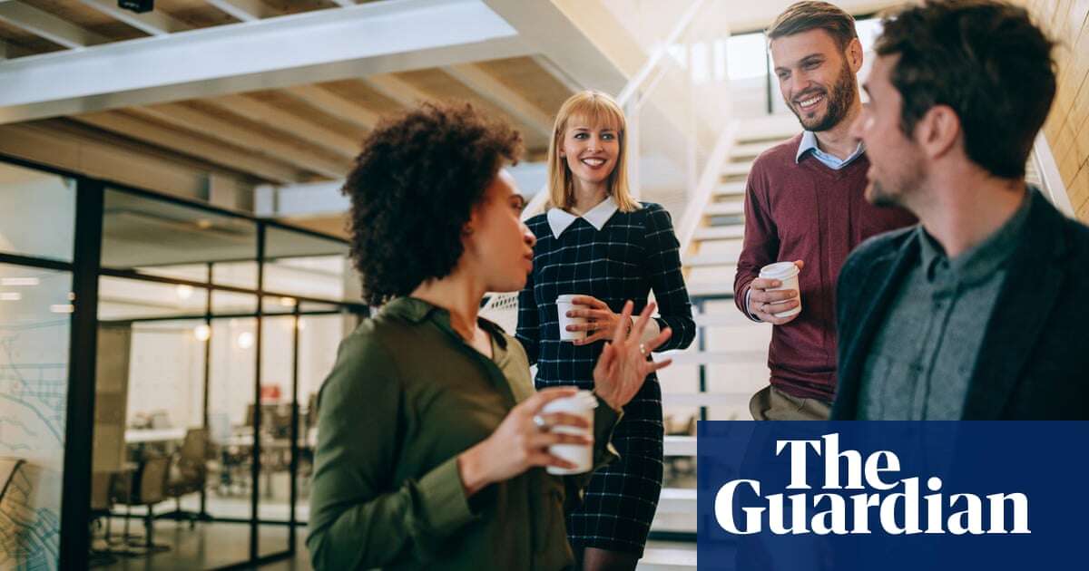 ‘Coffee badging’: is this new approach to office life working – or shirking?