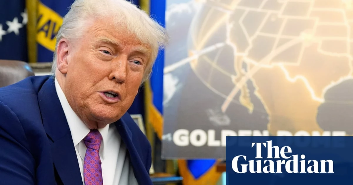 Golden Dome missile defense program won’t be done by end of Trump’s term