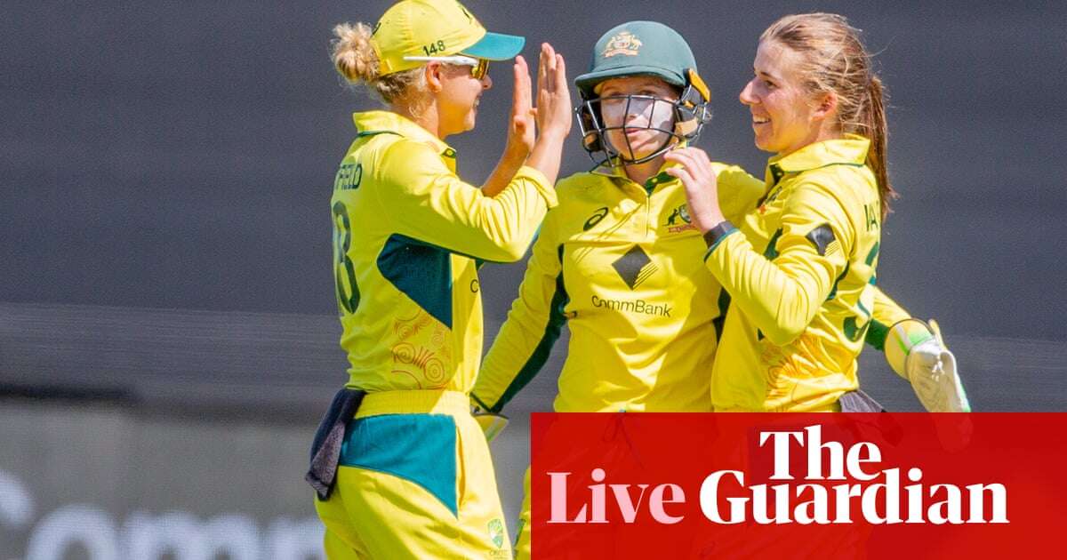 Australia v England: Women’s Ashes first cricket T20 international – live