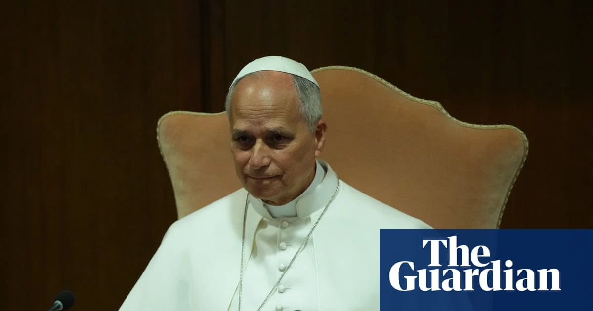 Pope Leo denounces ‘culture of power’ driving rise of AI