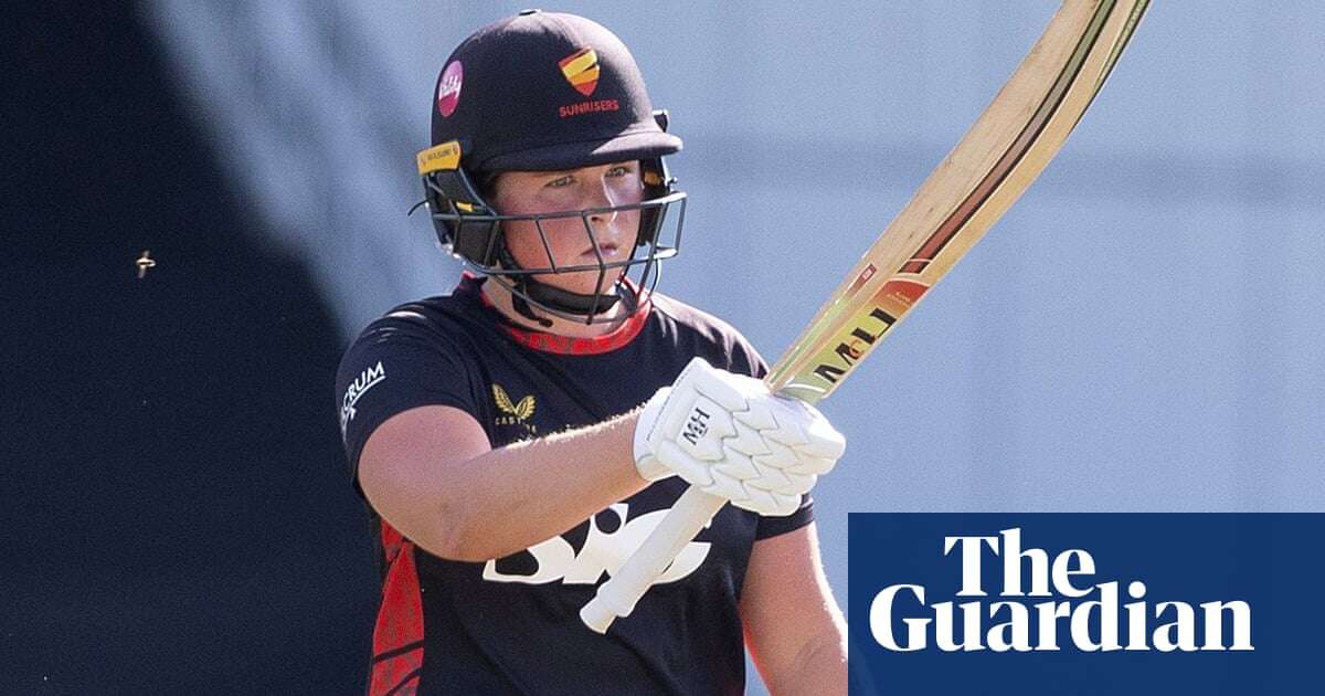 Scrivens wants new dawn for underdogs Sunrisers in Heyhoe Flint Trophy final