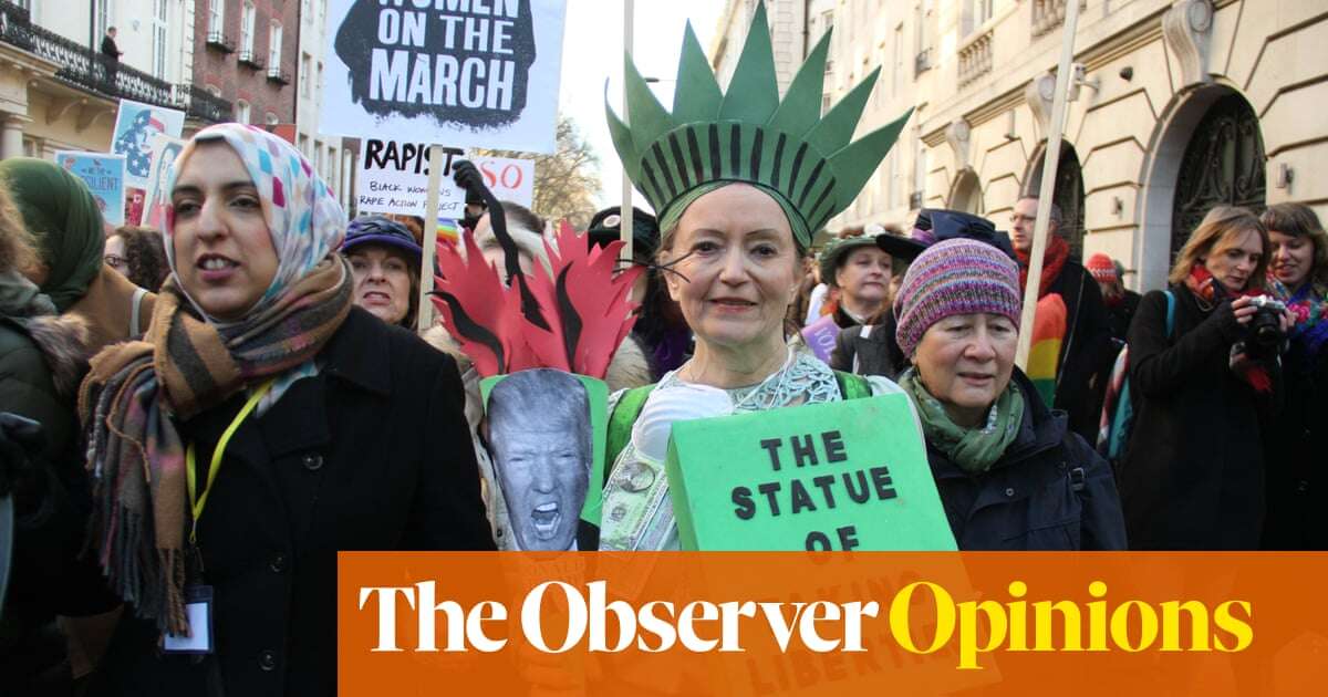 No more marches, but I have faith in women to stand up to Trump | Natasha Walter