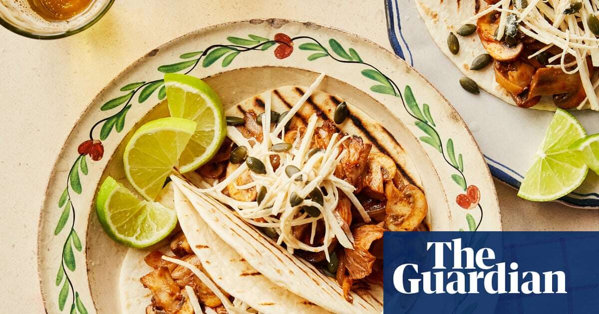 Rukmini Iyer’s quick and easy recipe for chipotle mushroom tacos with celeriac slaw and peanut sauce | Quick and easy