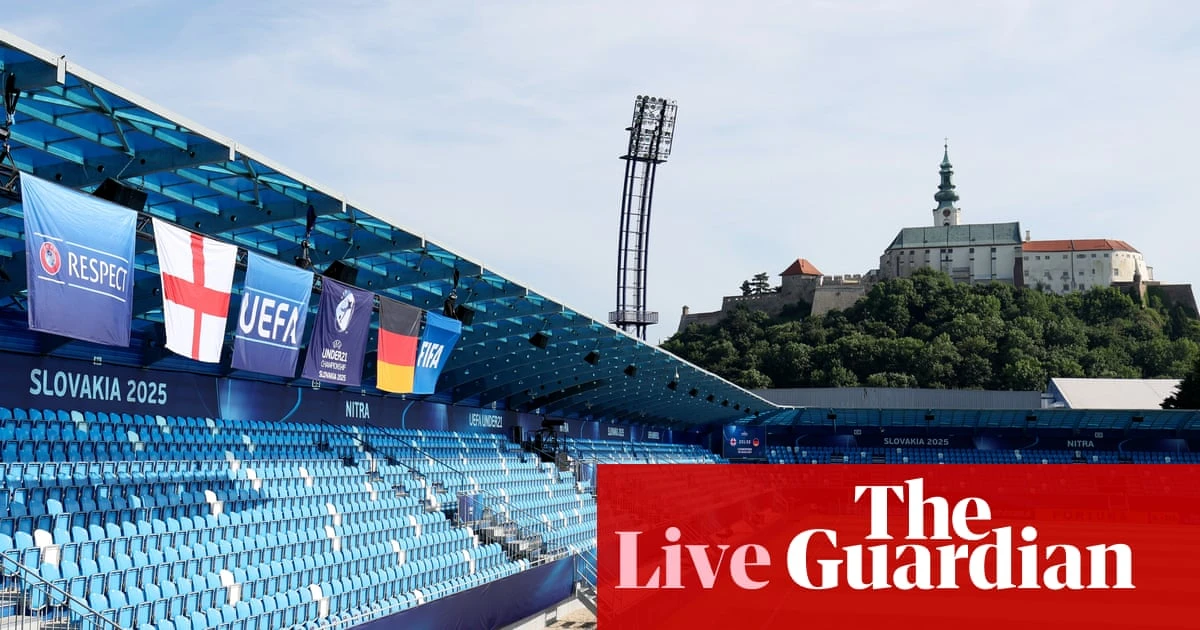 England v Germany: European Under-21 Championship – live