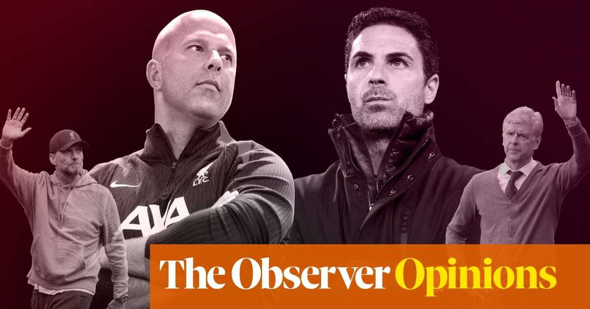 Liverpool are better at replacing legends but Arteta is at last shrugging off the past | Jonathan Wilson