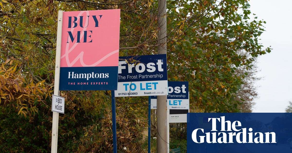 Leading UK estate agent cuts its longer-term house price growth forecast