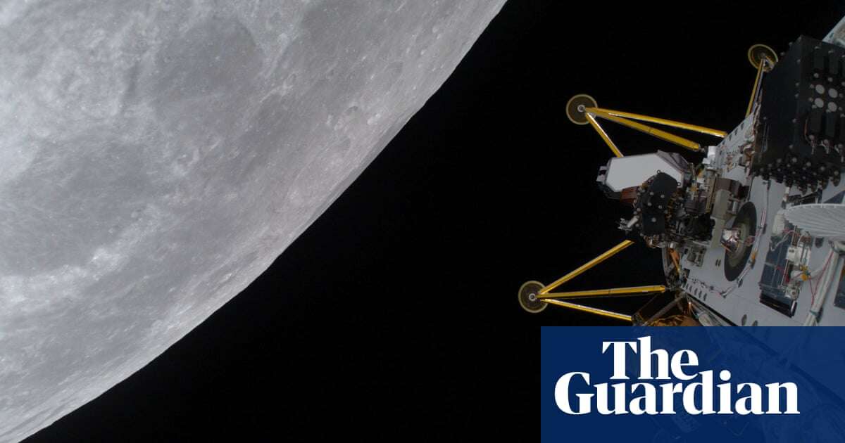 Athena spacecraft lands on moon 100 miles from south pole after tense descent