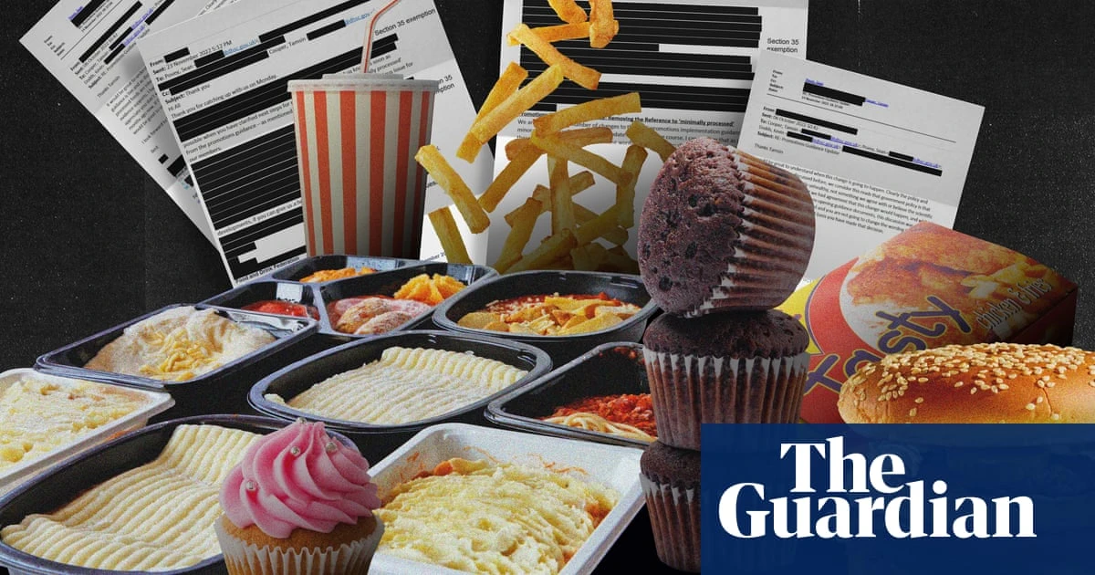 UK government drops healthy eating push after lobbying by ultra-processed food firms