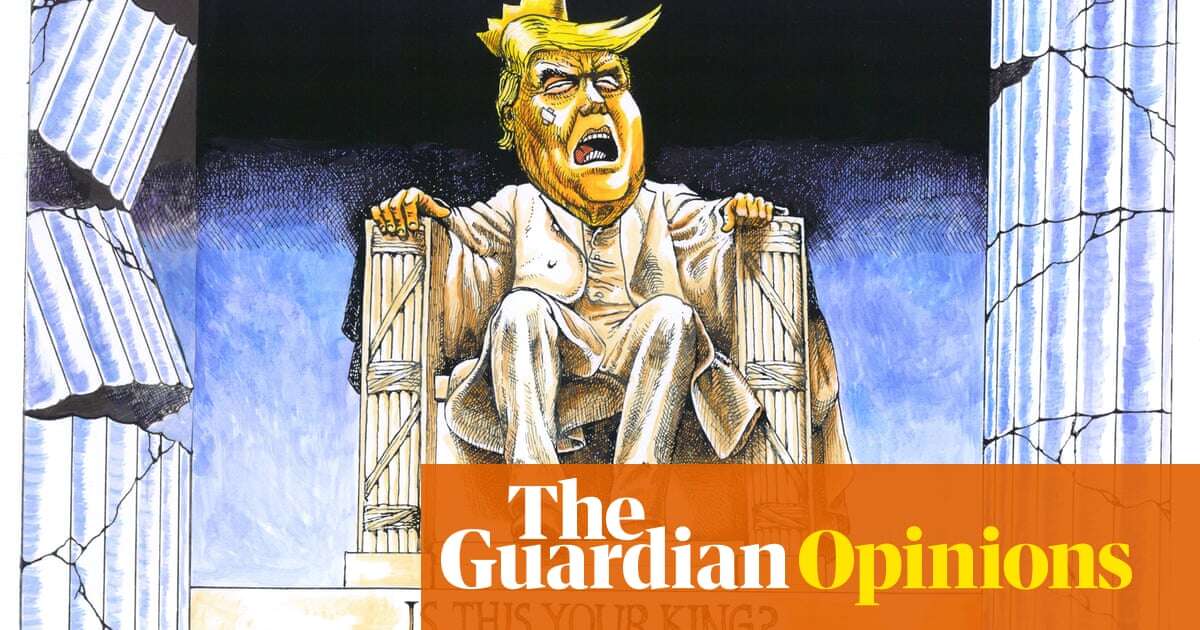 Guy Shrubsole on Donald Trump’s enhanced stature – cartoon