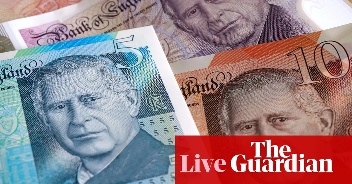 Number of UK billionaires falls after market turmoil, but King Charles’s wealth jumps – business live