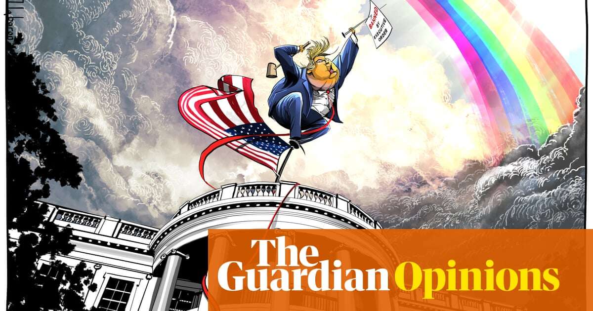 Ella Baron on Donald Trump’s attacks on LGBTQ+ rights – cartoon