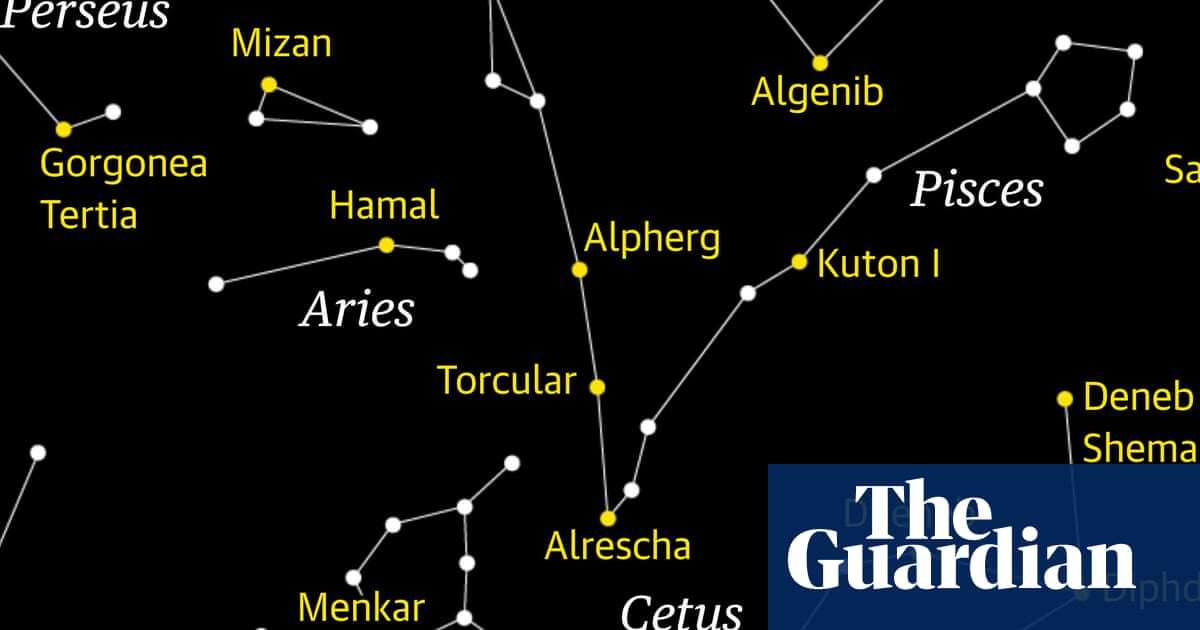 Starwatch: Pisces emerges in the eastern sky as the nights lengthen