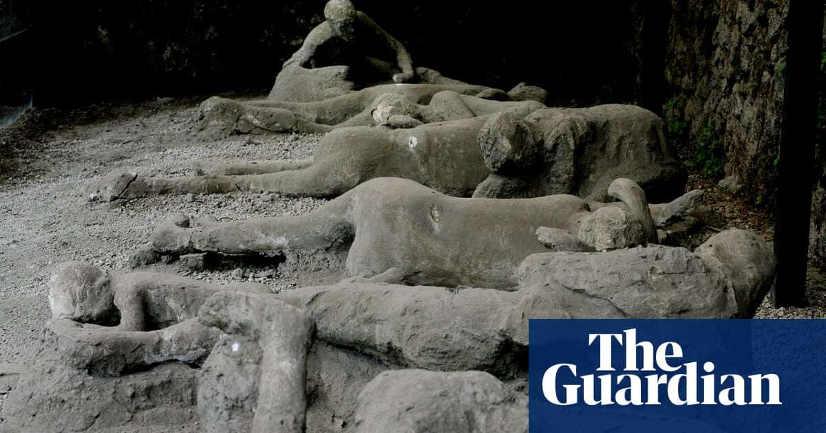 Identity of casts of victims at Pompeii not all they seem, research suggests