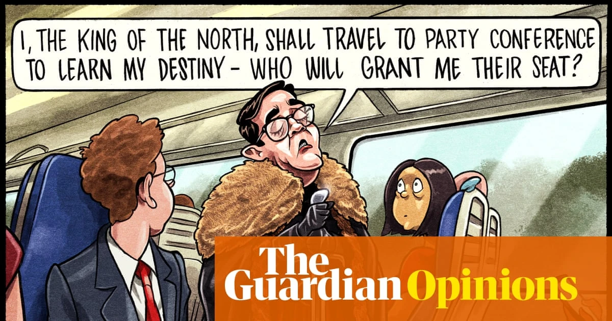Ben Jennings on Andy Burnham and the Labour leadership – cartoon