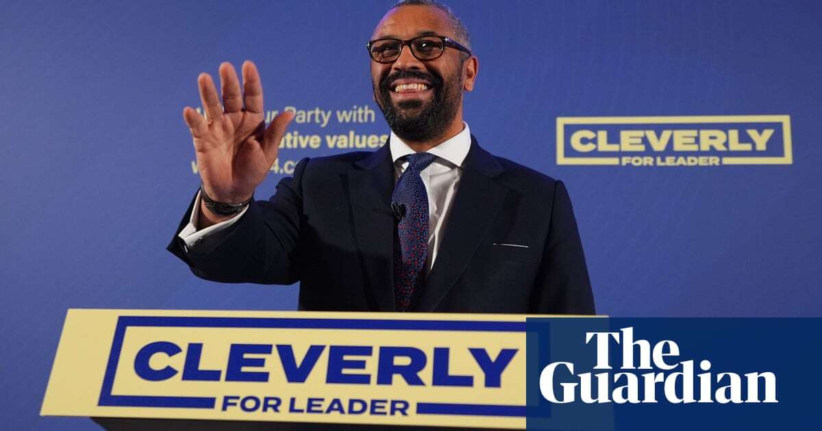 More Mr Nice Guy: can affable but gaffe-prone James Cleverly lead the Tories?