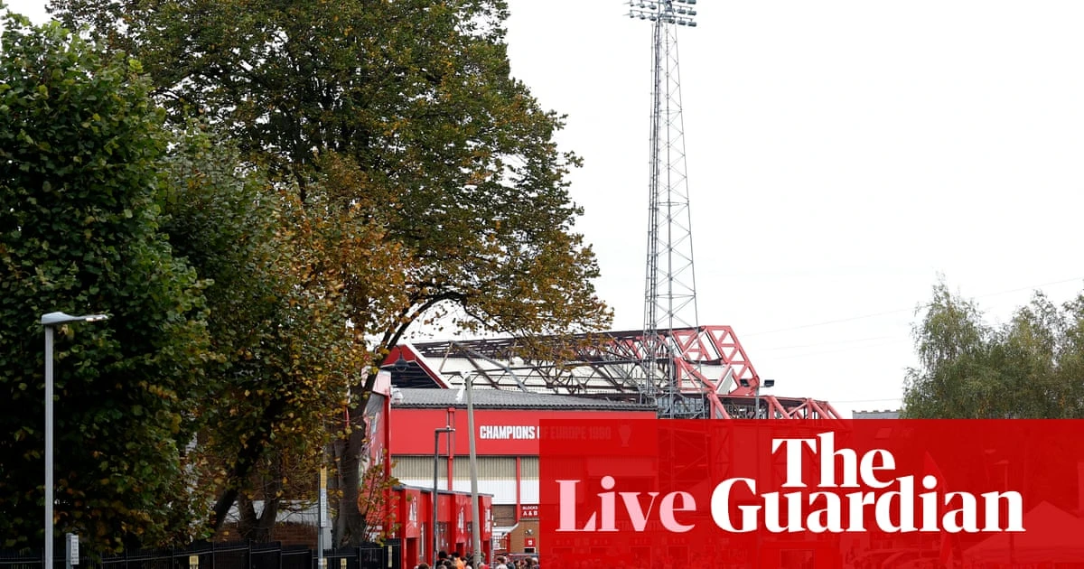 Burnley v Arsenal, Nottingham Forest v Manchester United, and more: football – live