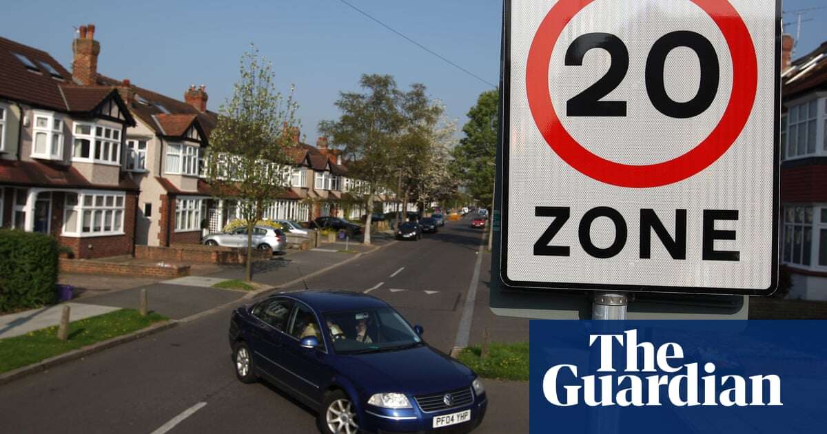 UK’s 20mph speed limits ‘are cutting car insurance costs’