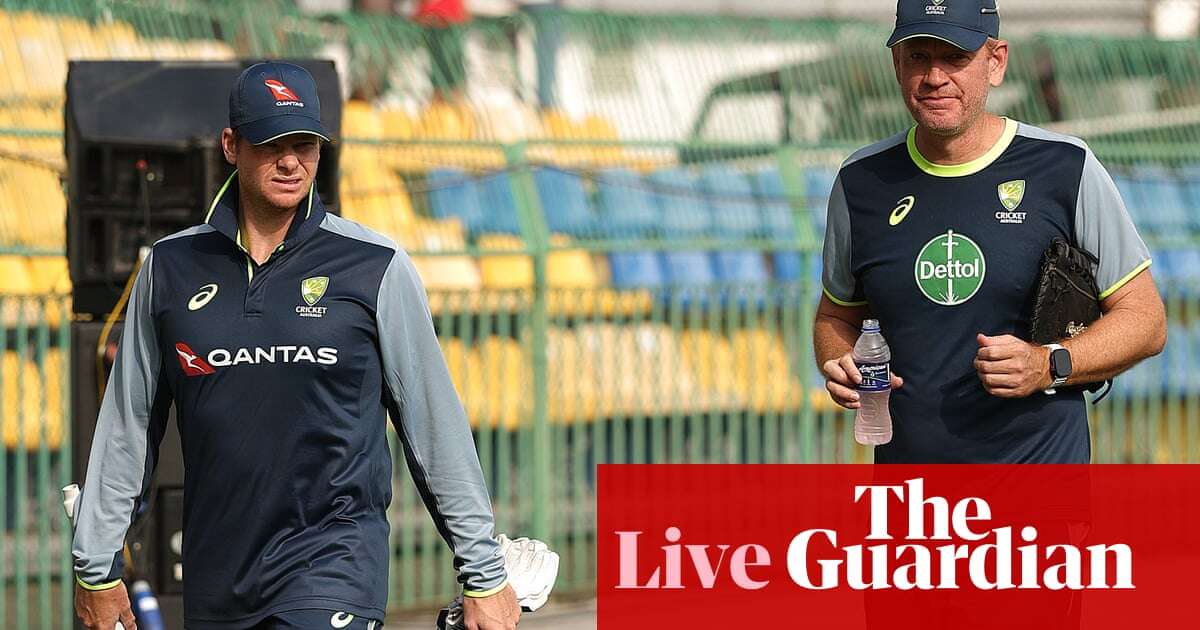 Sri Lanka v Australia: first men’s one-day international – live