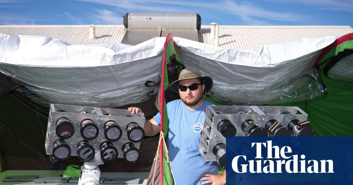 Space Solar eclipse chasers descend on tiny Western Australian town to experience ‘wonders of the universe’