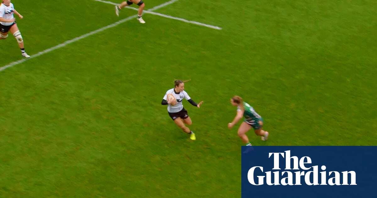 Bristol's Joyce runs length of pitch to score Premiership Women's Rugby try – video