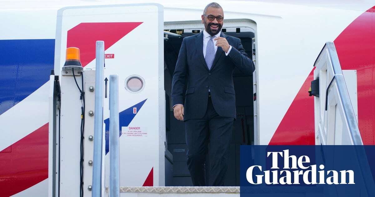 James Cleverly spent £655 a head on in-flight catering for one-day trip to Rwanda