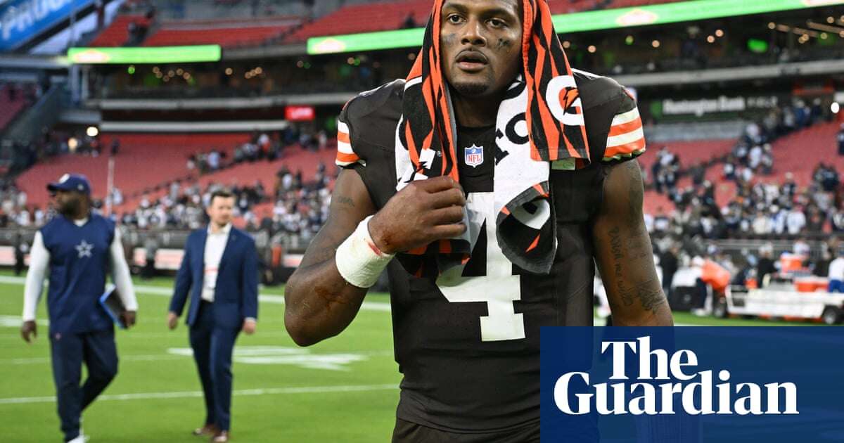 ‘I’ll always be Deshaun Watson’: Browns QB shrugs off boos after latest woeful outing