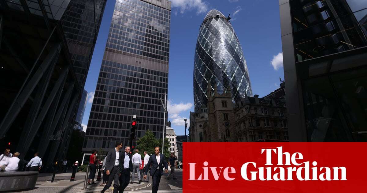 Pound heads for worst week in over a year against US dollar – business live