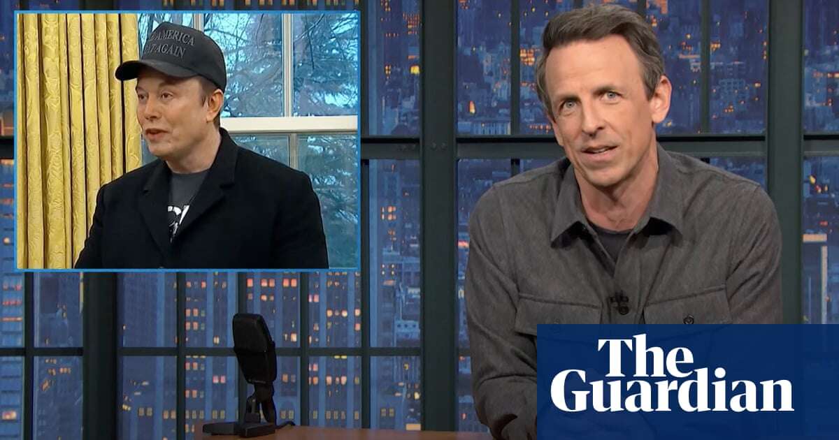 Seth Meyers on Musk and his agency’s corruption: ‘It’s so transparent’