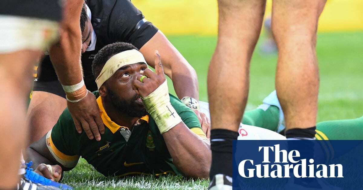 Kolisi and Marx tries seal fourth straight win for South Africa against All Blacks