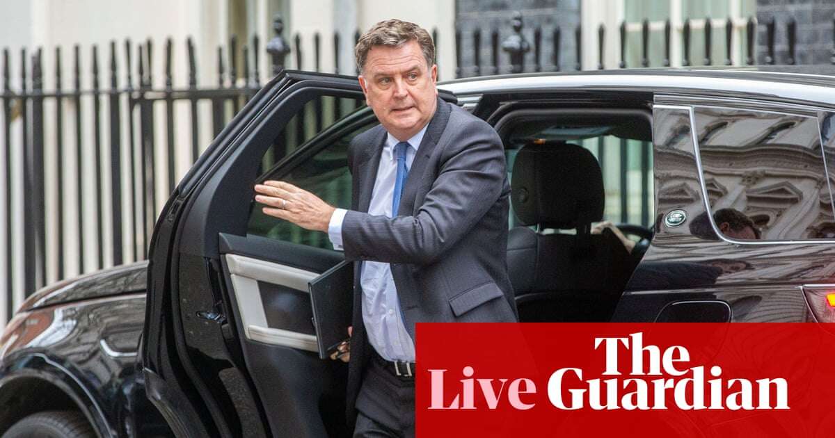 Mel Stride becomes fourth Tory MP to announce leadership bid – UK politics live