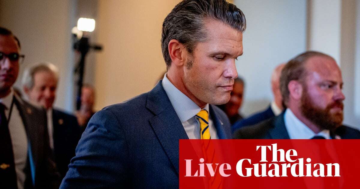 Pete Hegseth faces pivotal day of interviews as his defense secretary nomination reportedly teeters – US politics live