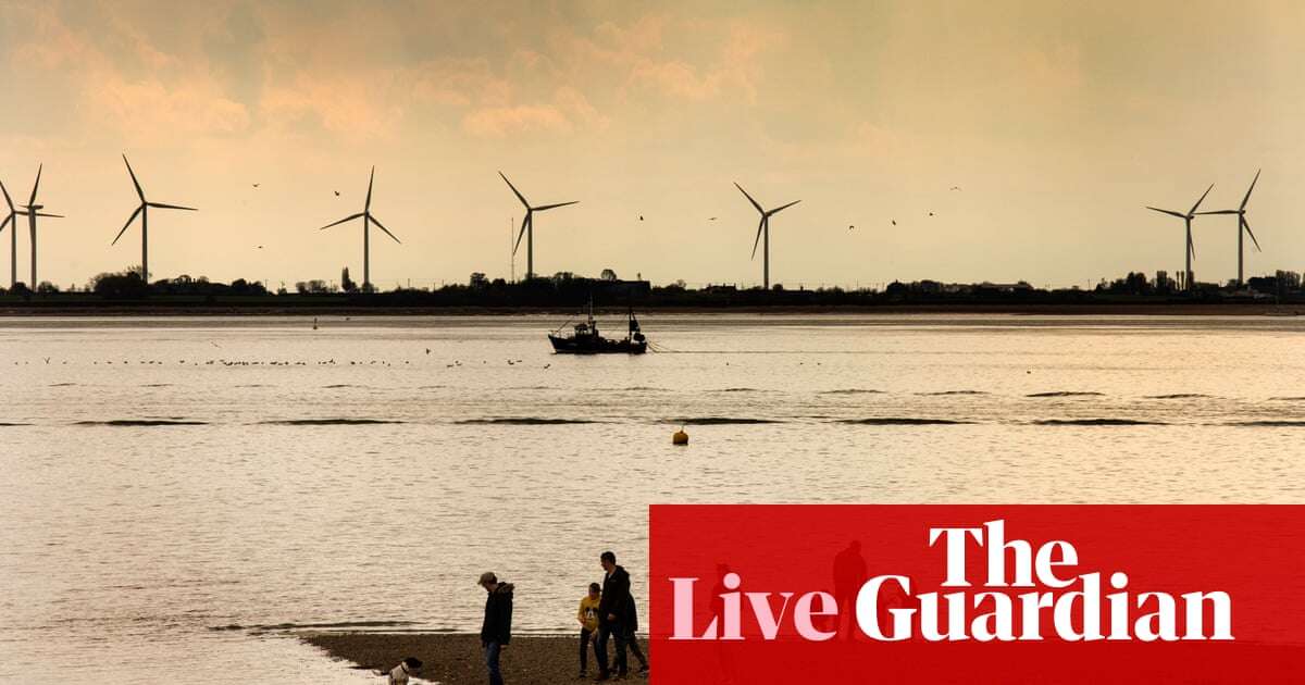 Labour defends Great British Energy plan amid concern over funding – UK politics live