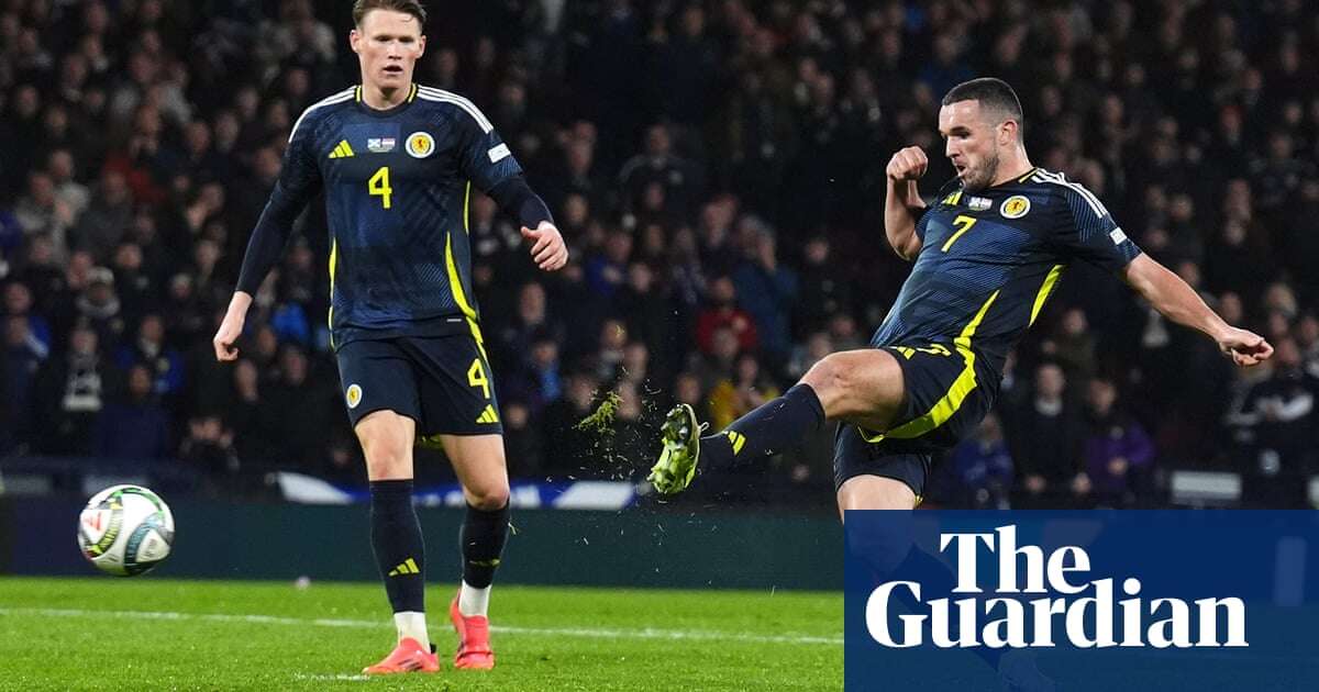 McGinn ends Scotland’s drought with Nations League winner against Croatia