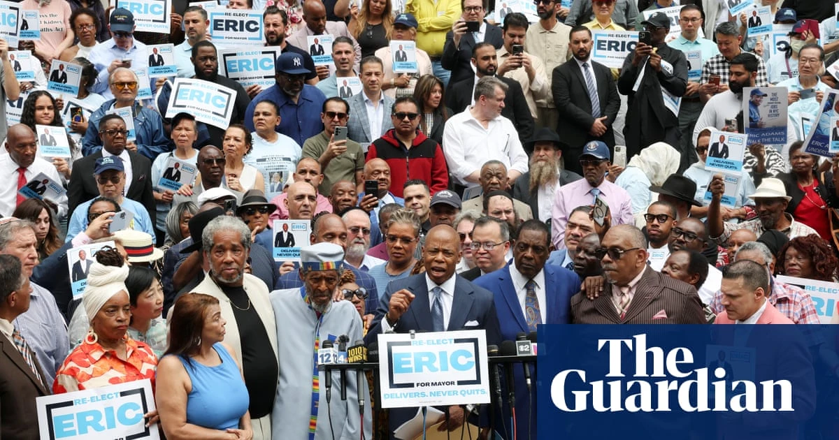 Eric Adams, mayor of New York City, launches re-election campaign after Mamdani’s surprise primary showing