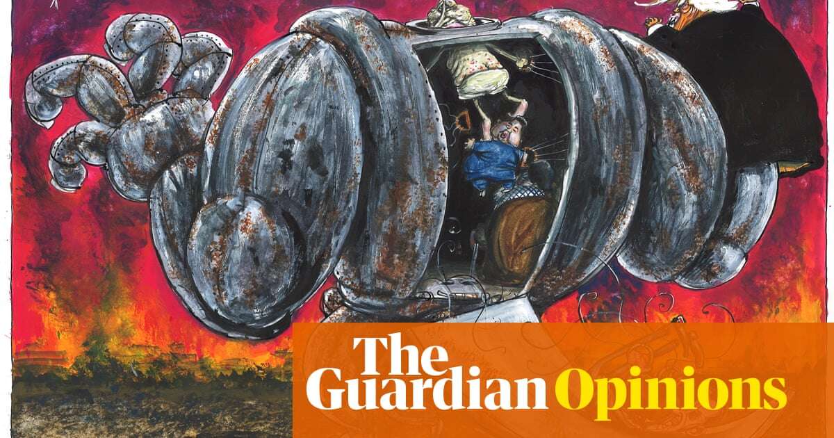 Martin Rowson on a setback for Putin in Syria – cartoon