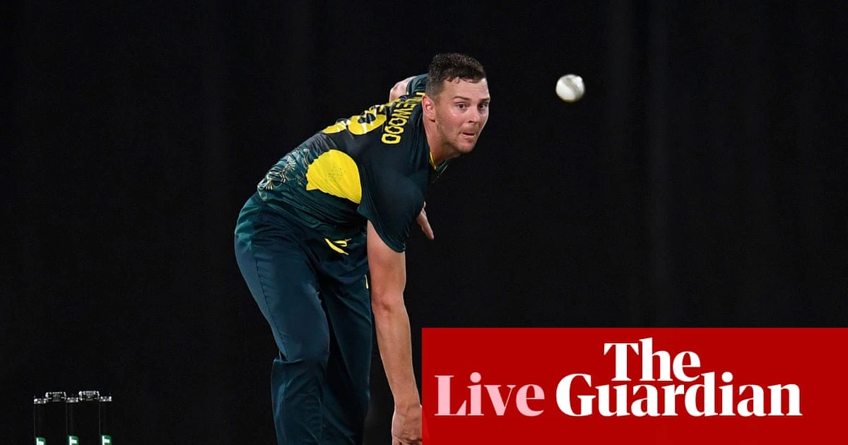 Australia v South Africa: second men’s T20 international – live