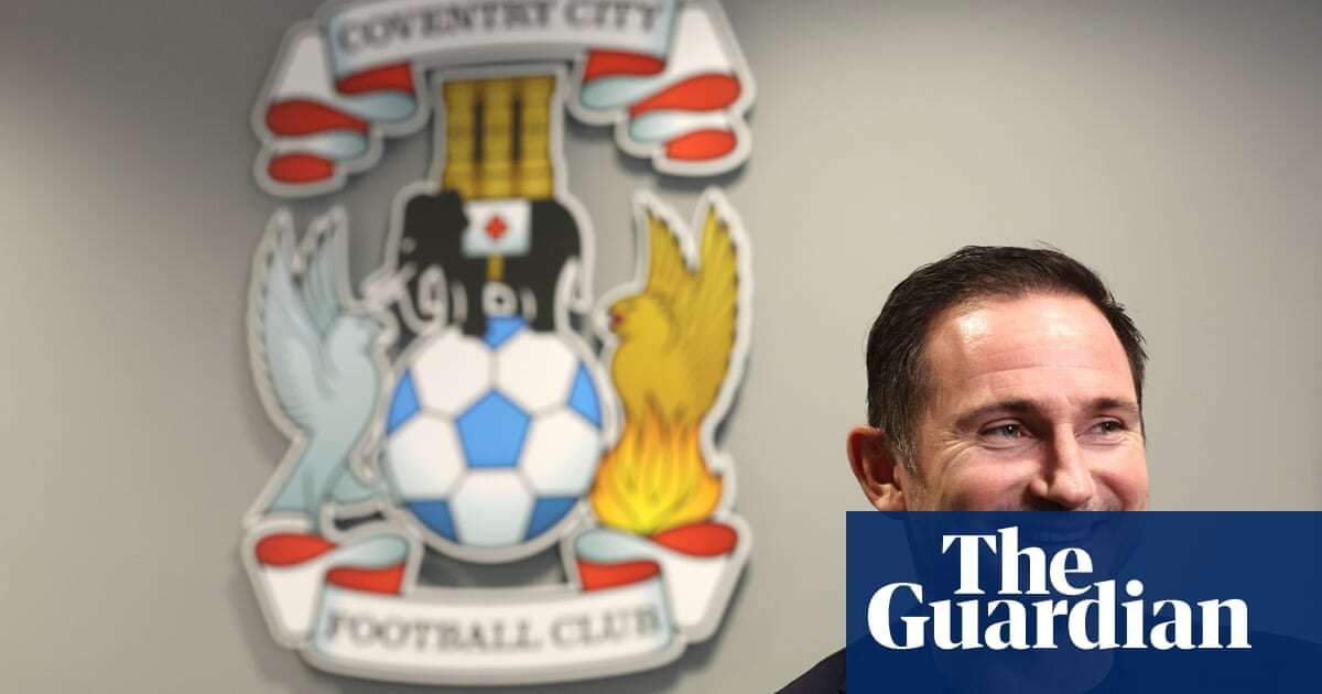 Lampard’s Coventry revival: from last-chance saloon to promotion charge