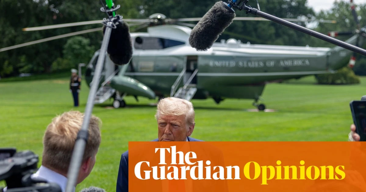 Trump’s endless toying with conspiracy theories has finally come back to bite him | Moira Donegan