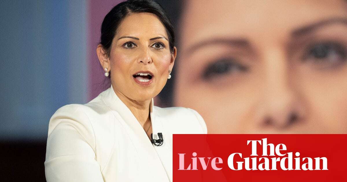 Tory bid to celebrate Brexit anniversary marred by spat between Badenoch and Patel over party’s migration record – UK politics live