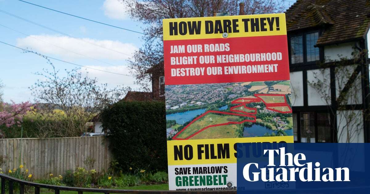 Rayner urged to approve Marlow film studios in test of Labour planning policy