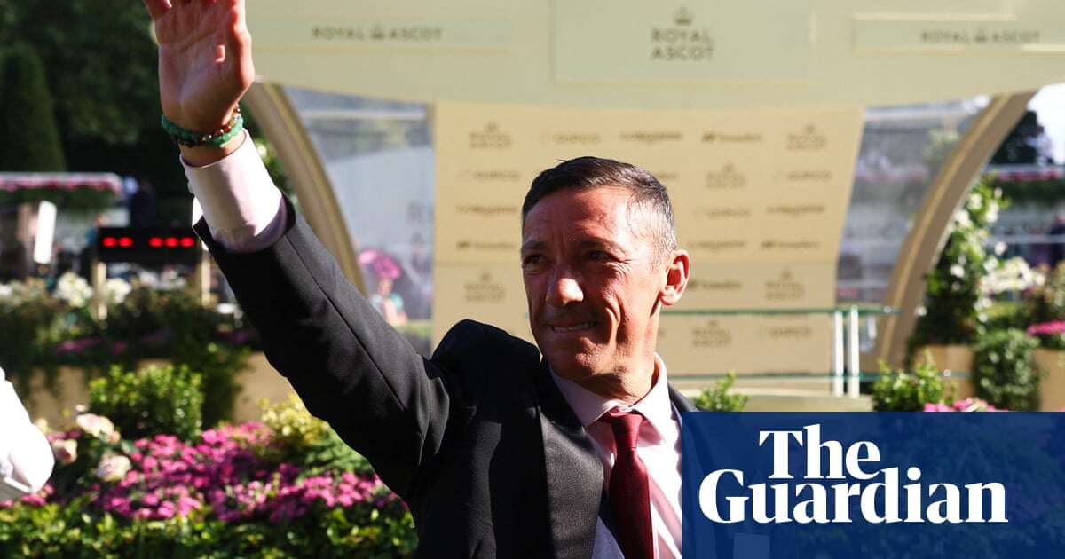 Frankie Dettori reveals he is filing for bankruptcy in shock statement