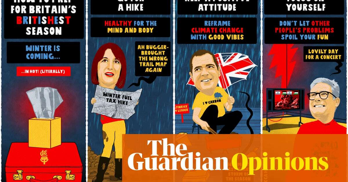 Rebecca Hendin on the coming of winter, and Britain’s politicians feeling the heat – cartoon